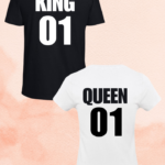 King and Queen t-shirt set