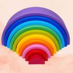 Siliconen regenboog
