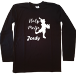 Shirt lange mouw met naam- Hulppietje
