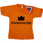 Kindershirt - kampioentje