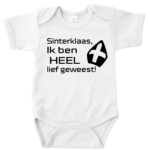 Romper - Sinterklaas ik ben heel lief geweest