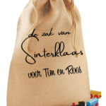 Sinterklaaszak met naam