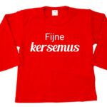 Kerstshirt baby/kind