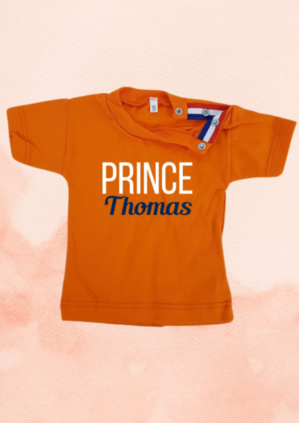 Oranje shirt - korte mouw