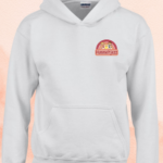 Hoodie - zelf ontwerpen - Borst opdruk