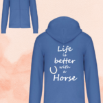 Vest unisex - Life is better with a horse