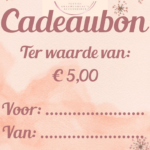 Cadeaubon € 5,-