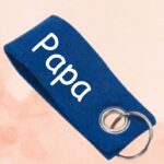 Vilten sleutelhanger