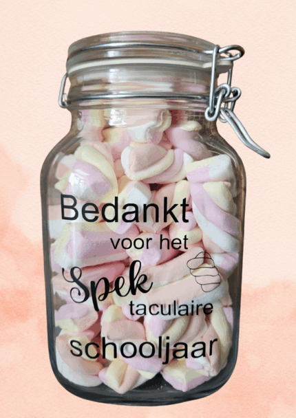 Spekpot - Bedankt voor het spek-taculaire schooljaar